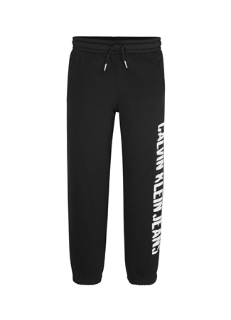 Calvin Klein Lastikli Paça Siyah Erkek Eşofman Altı PIXEL LOGO RELAXED JOGGER_1