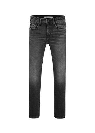 Calvin Klein SKINNY OPTIC BLACK Normal Bel Siyah Erkek Denim Pantolon_1