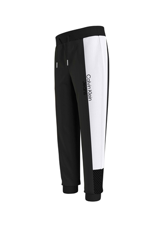 Calvin Klein Lastikli Paça Siyah Erkek Eşofman Altı TERRY COLOR BLOCK REG. JOGGER_1