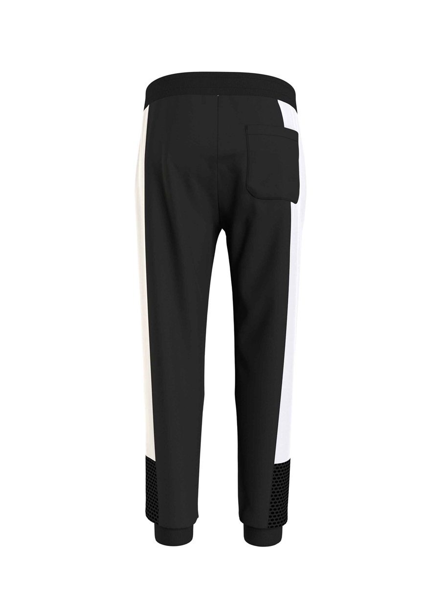 Calvin Klein Lastikli Paça Siyah Erkek Eşofman Altı TERRY COLOR BLOCK REG. JOGGER_3