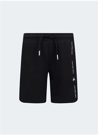 Calvin Klein Normal Siyah Erkek Çocuk Şort MINIMALISTIC REG. SHORTS