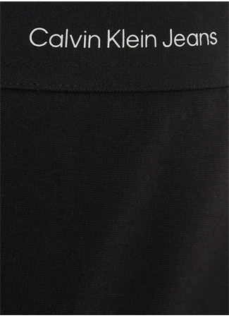 Calvin Klein Normal Siyah Kız Çocuk Şort PUNTO TAPE SKORT_2