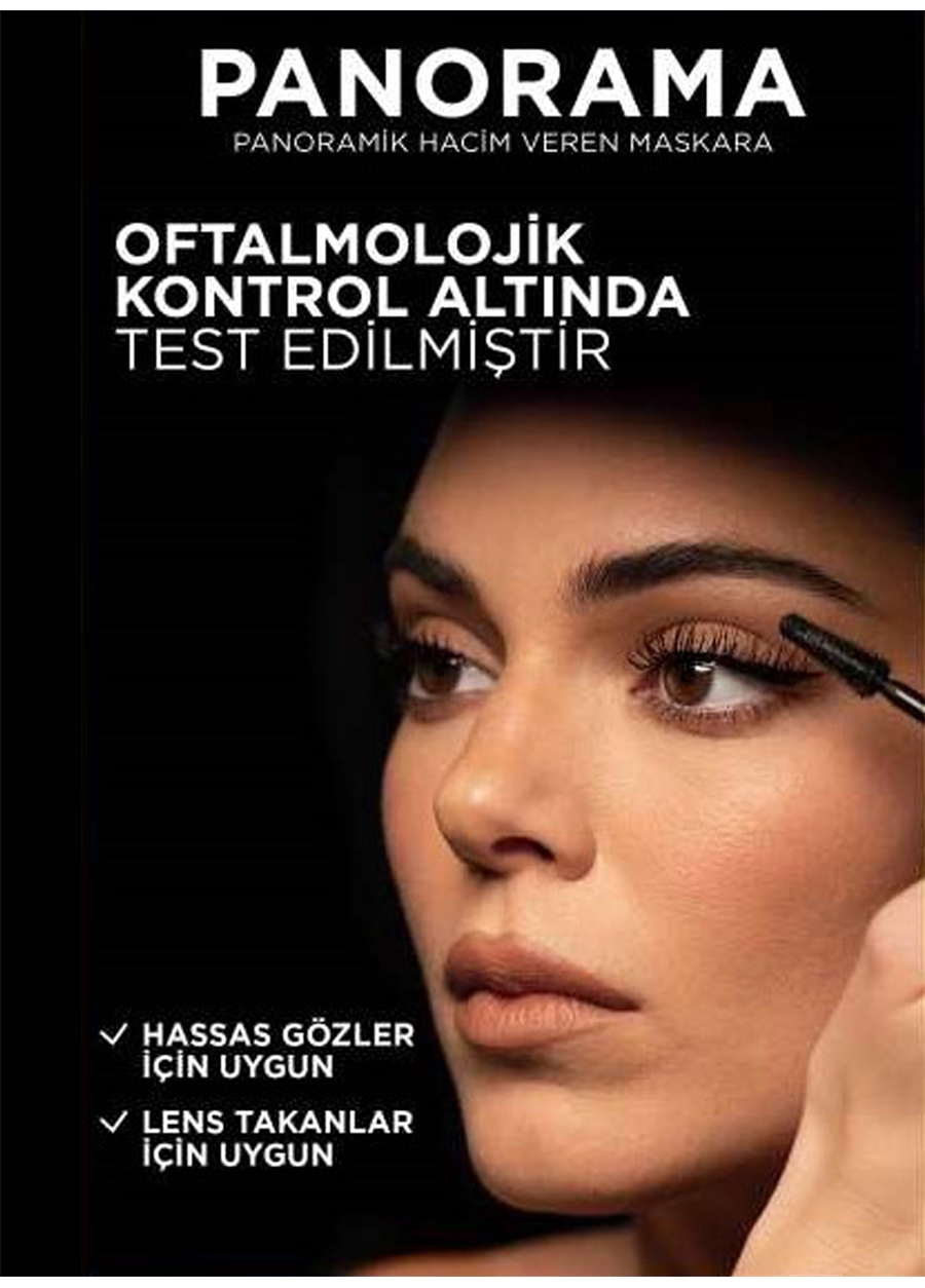 Loreal Paris Panorama Hacim Veren Maskara Siyah_7