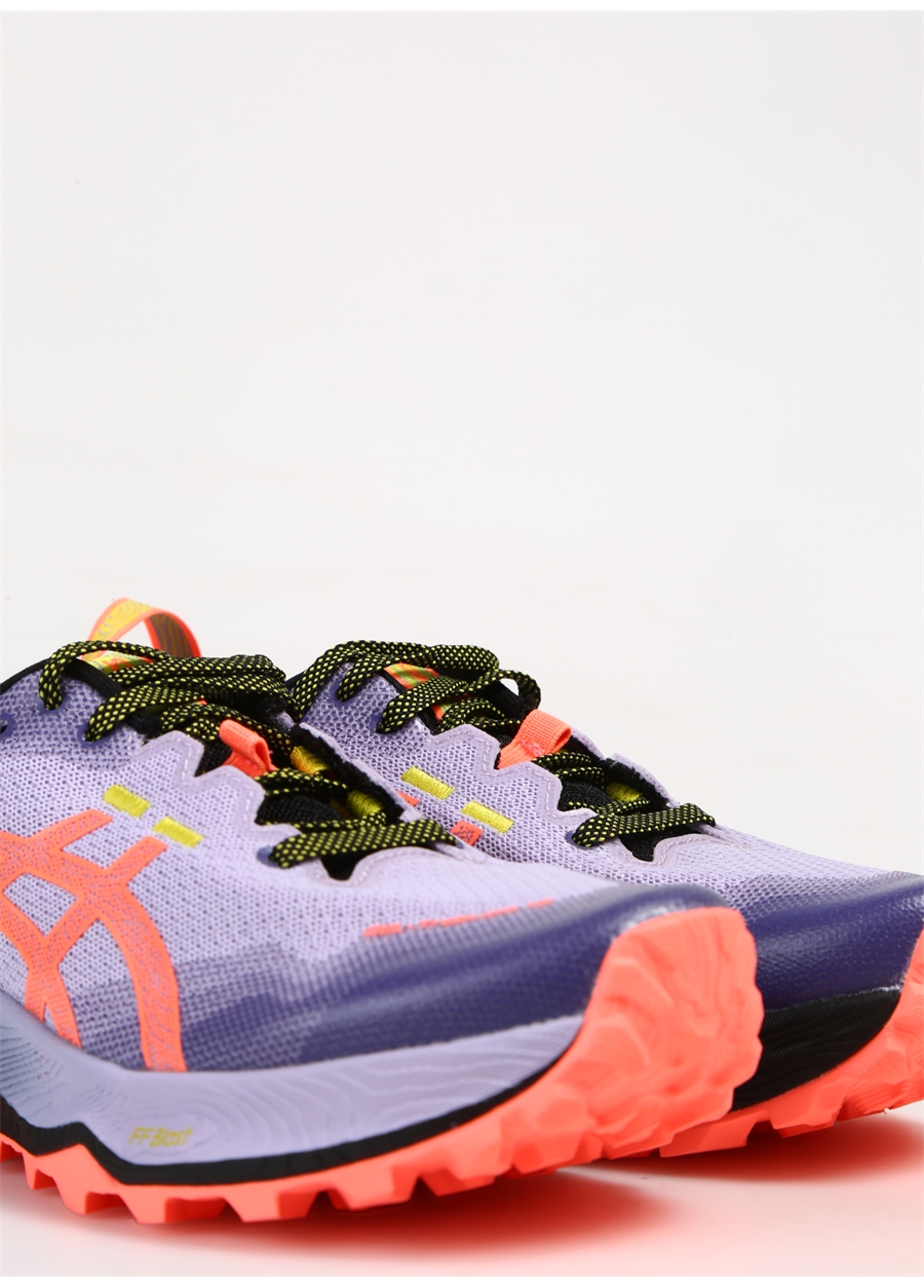 Asics Lila - Turuncu Kadın Koşu Ayakkabısı 1012B605-501GEL-Trabuco 12_4