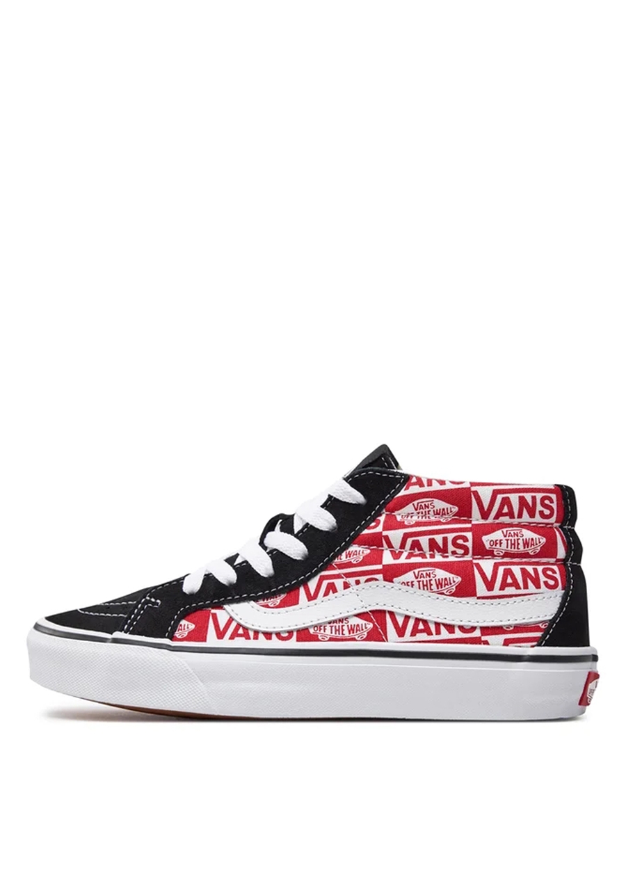 Vans Siyah Erkek Çocuk Yürüyüş Ayakkabısı VN0A4UI5BRR1-JN SK8-Mid Reissue V_1