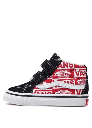 Vans Siyah Erkek Yürüyüş Ayakkabısı VN0A5DXDBRR1-TD SK8-Mid Reissue V_1