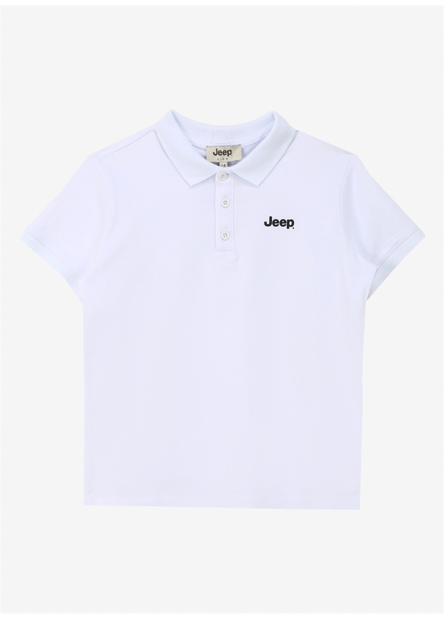 Jeep Beyaz Erkek Polo T-Shirt C4SB-TST104_0