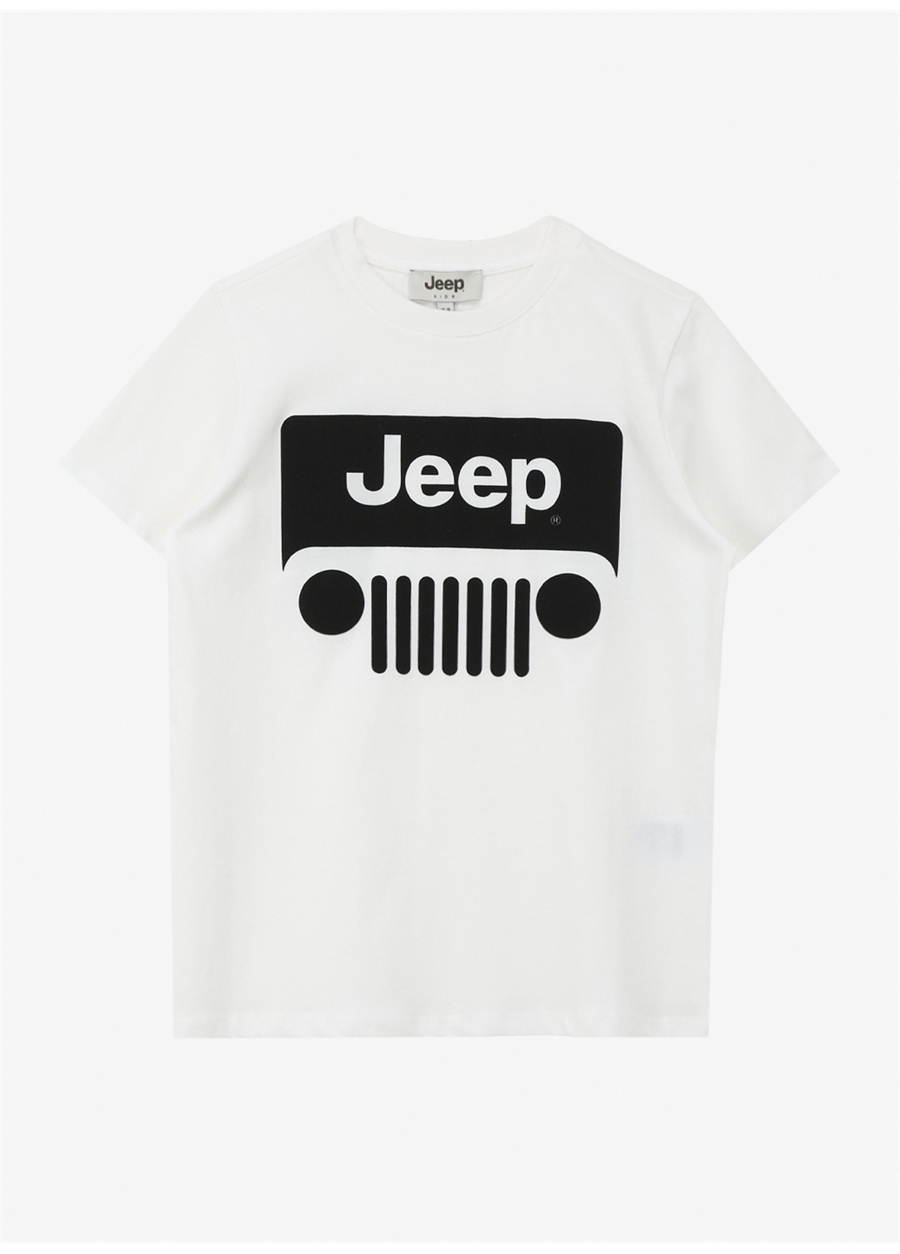 Jeep Ekru Erkek T-Shirt J4SB-TSH8_0