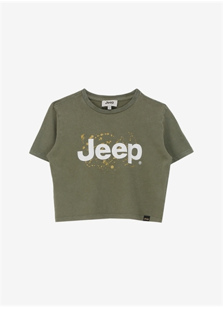 Jeep Haki Kadın T-Shirt C4SG-TST4000_0