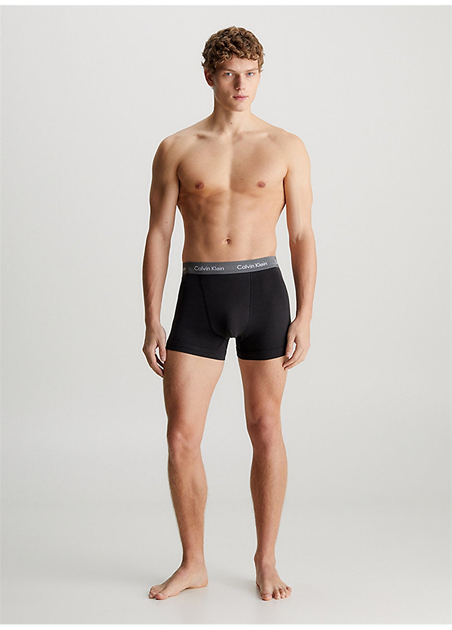 Calvin Klein Siyah Erkek Boxer 0000U2662GMWR_4