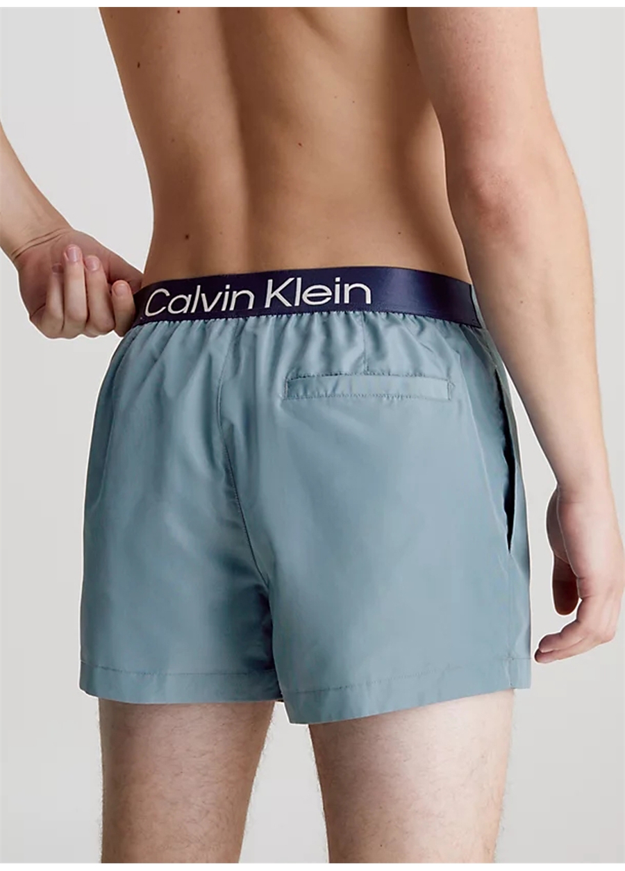 Calvin Klein Mavi Erkek Şort Mayo KM0KM00946C7Y_2