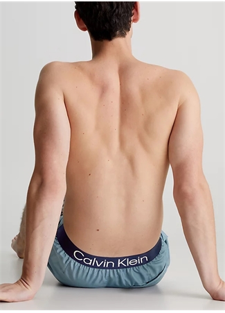 Calvin Klein Mavi Erkek Şort Mayo KM0KM00946C7Y_3