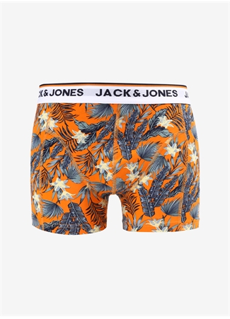 Jack & Jones Turuncu Erkek Boxer 12262248_JACTROPICAL TRUNK TRY