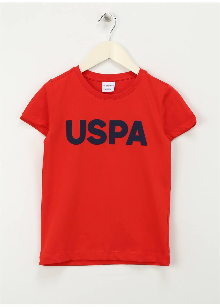 U.S. Polo Assn. Kırmızı Erkek T-Shirt GEARTKIDSIY024
