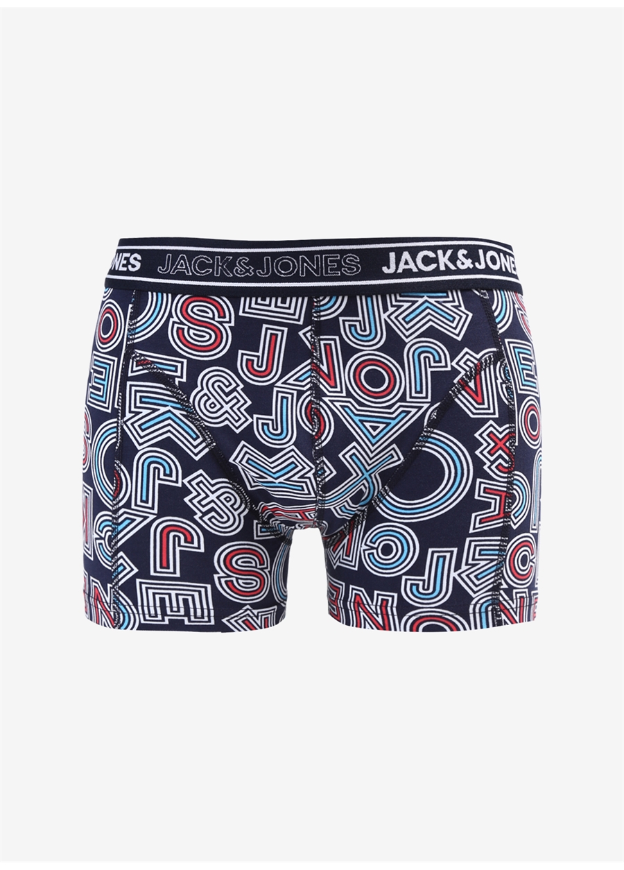Jack & Jones Lacivert Erkek Boxer 12262281_JACBLUE LOGO MIX TRUNK TRY