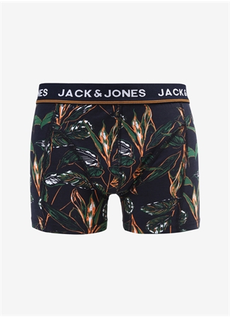 Jack & Jones Yeşil Erkek Boxer 12262242_JACLEAVES TRUNK TRY