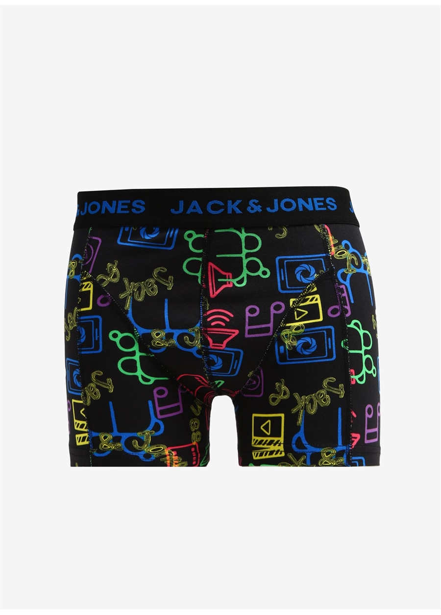 Jack & Jones Siyah Erkek Boxer 12262258_JACSIGNAL TRUNK TRY_0