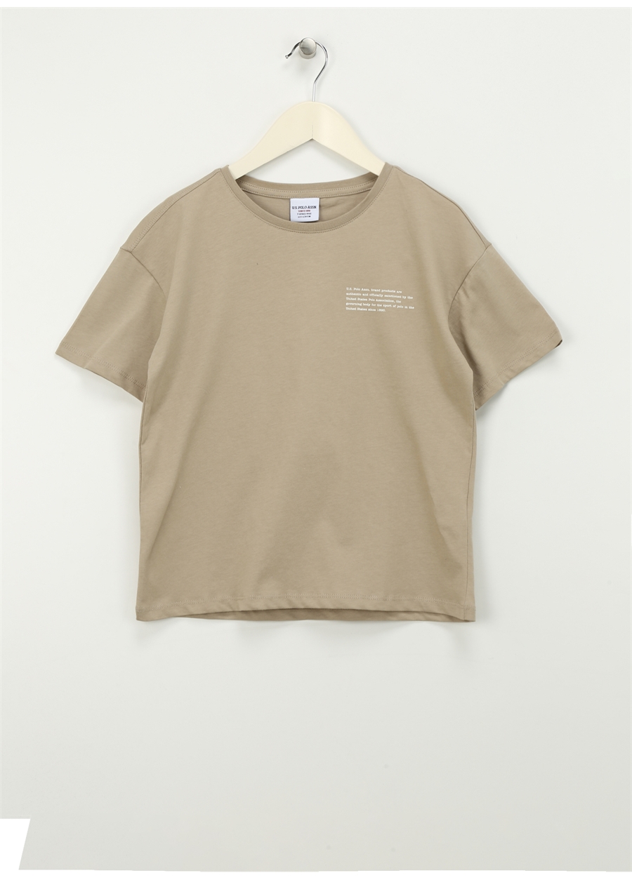 U.S. Polo Assn. Açık Haki Erkek T-Shirt DORNKIDS