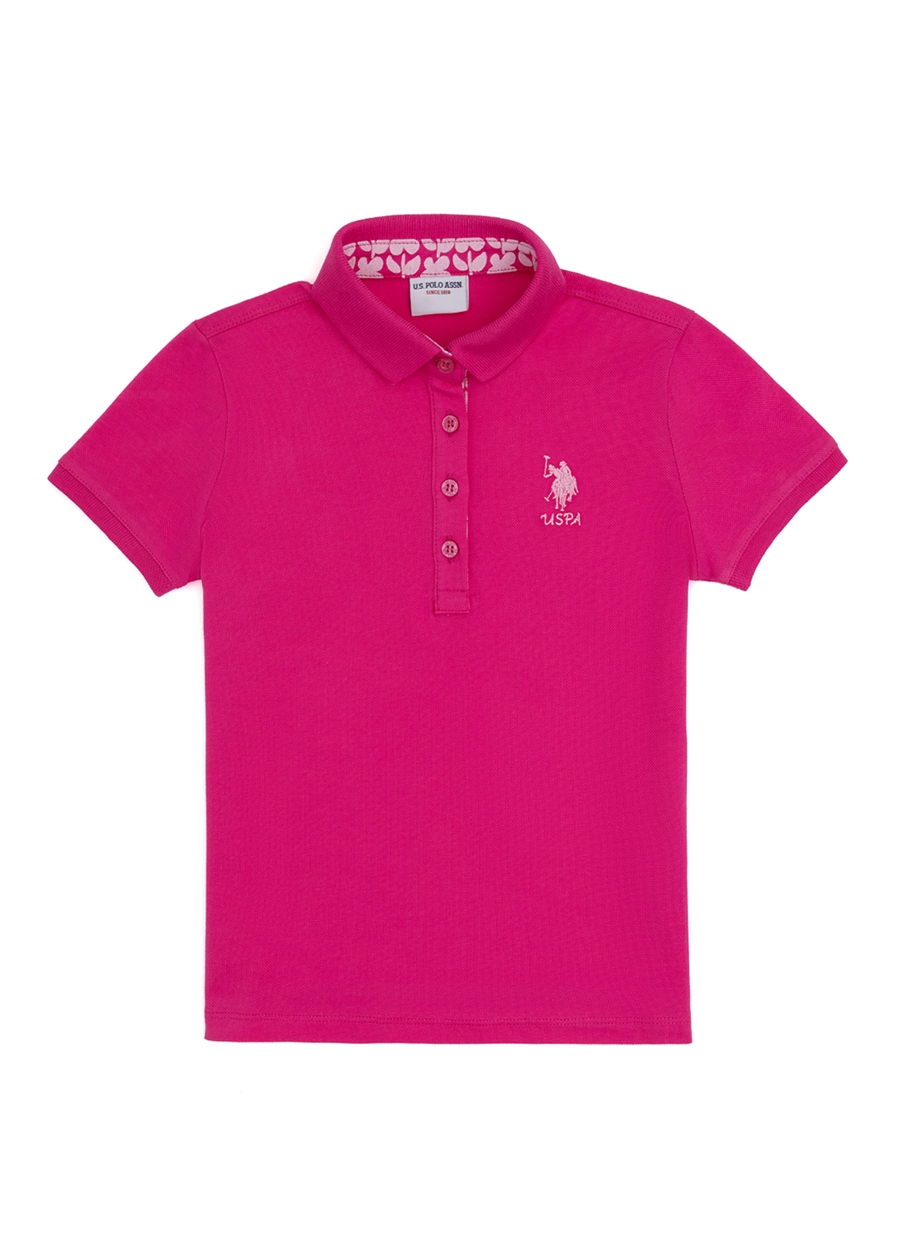 U.S. Polo Assn. Fuşya Kız Çocuk T-Shirt 10302090