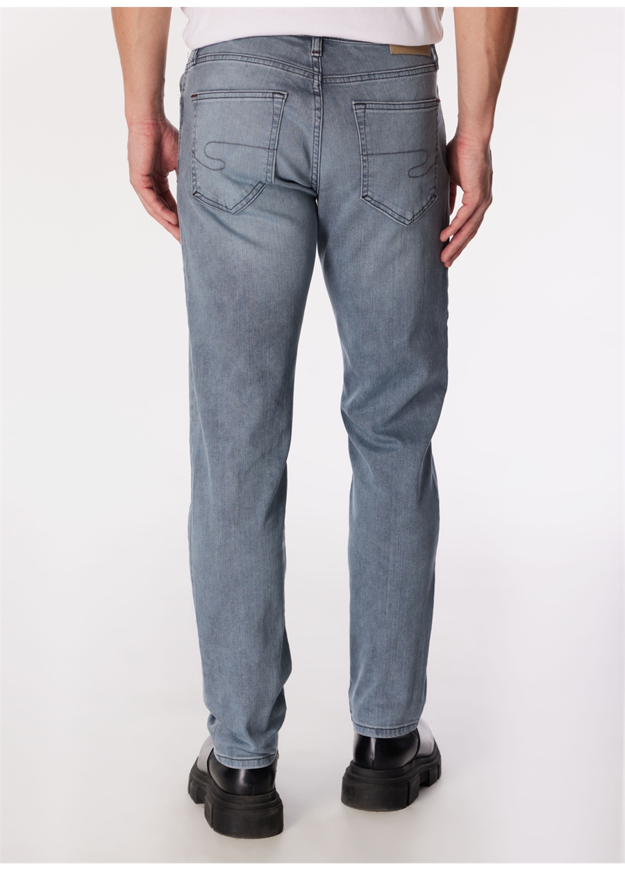 Lee Cooper JAGGER OCTOPUS IG MI Normal Bel Slim Fit Erkek Denim Pantolon 242 LCM 121029_4