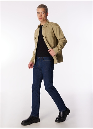 Lee Cooper HARRY LIMOS BLUE MID Normal Bel Straight Erkek Denim Pantolon 242 LCM 121010_1