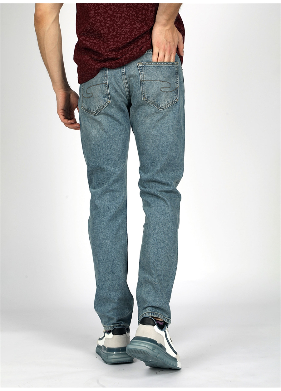 Lee Cooper Normal Bel Straight Erkek Denim Pantolon 242 LCM 121004 HARRY NEIL ADB LIGHT_3