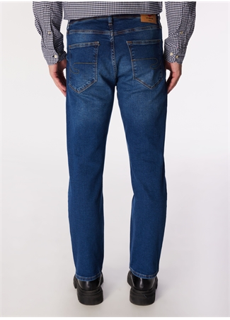 Lee Cooper JAGGER ELLERY BLUE M Normal Bel Slim Fit Erkek Denim Pantolon 242 LCM 121025_4