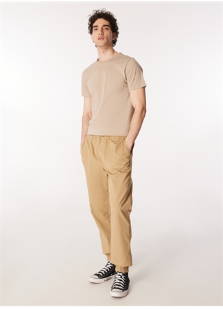 Lee Cooper Normal Paça Deve Tüyü Erkek Kargo Pantolon 242 LCM 221006 JOGGER 2 CAMEL