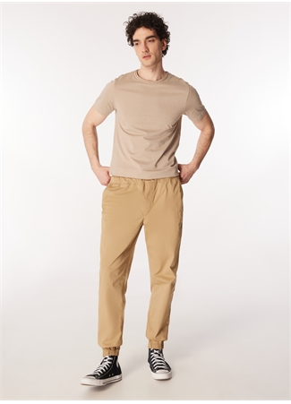 Lee Cooper Normal Paça Deve Tüyü Erkek Kargo Pantolon 242 LCM 221006 JOGGER 2 CAMEL_1