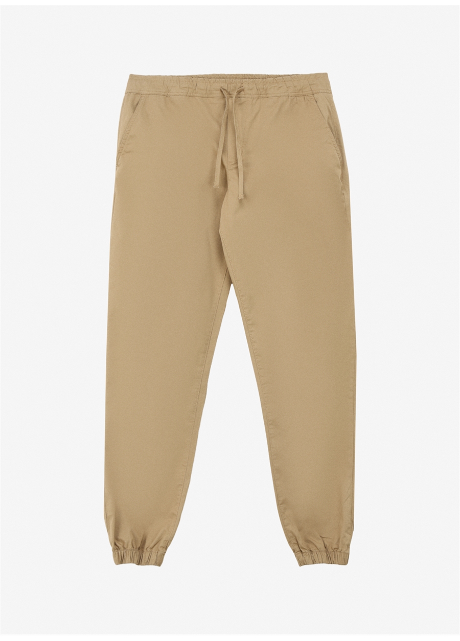 Lee Cooper Normal Paça Deve Tüyü Erkek Kargo Pantolon 242 LCM 221006 JOGGER 2 CAMEL_5