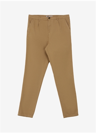 Lee Cooper Normal Bel Regular Fit Deve Tüyü Erkek Chino Pantolon 242 LCM 221005 ZARSE CAMEL_0