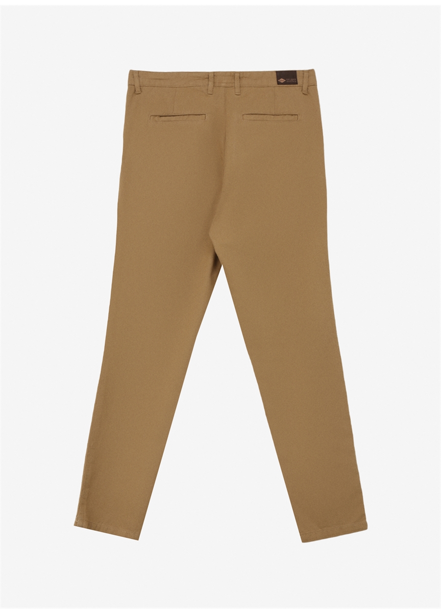 Lee Cooper Normal Bel Regular Fit Deve Tüyü Erkek Chino Pantolon 242 LCM 221005 ZARSE CAMEL_1