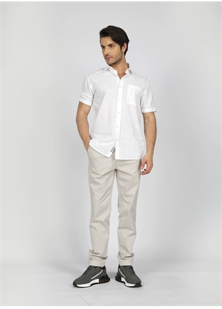 Lee Cooper Normal Bel Slim Fit Gri Erkek Chino Pantolon 242 LCM 221016 NEW CHINO 2 A. GRİ