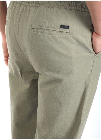 Lee Cooper Normal Bel Regular Fit Haki Erkek Chino Pantolon 242 LCM 221004 NEW BEACH HAKİ_3