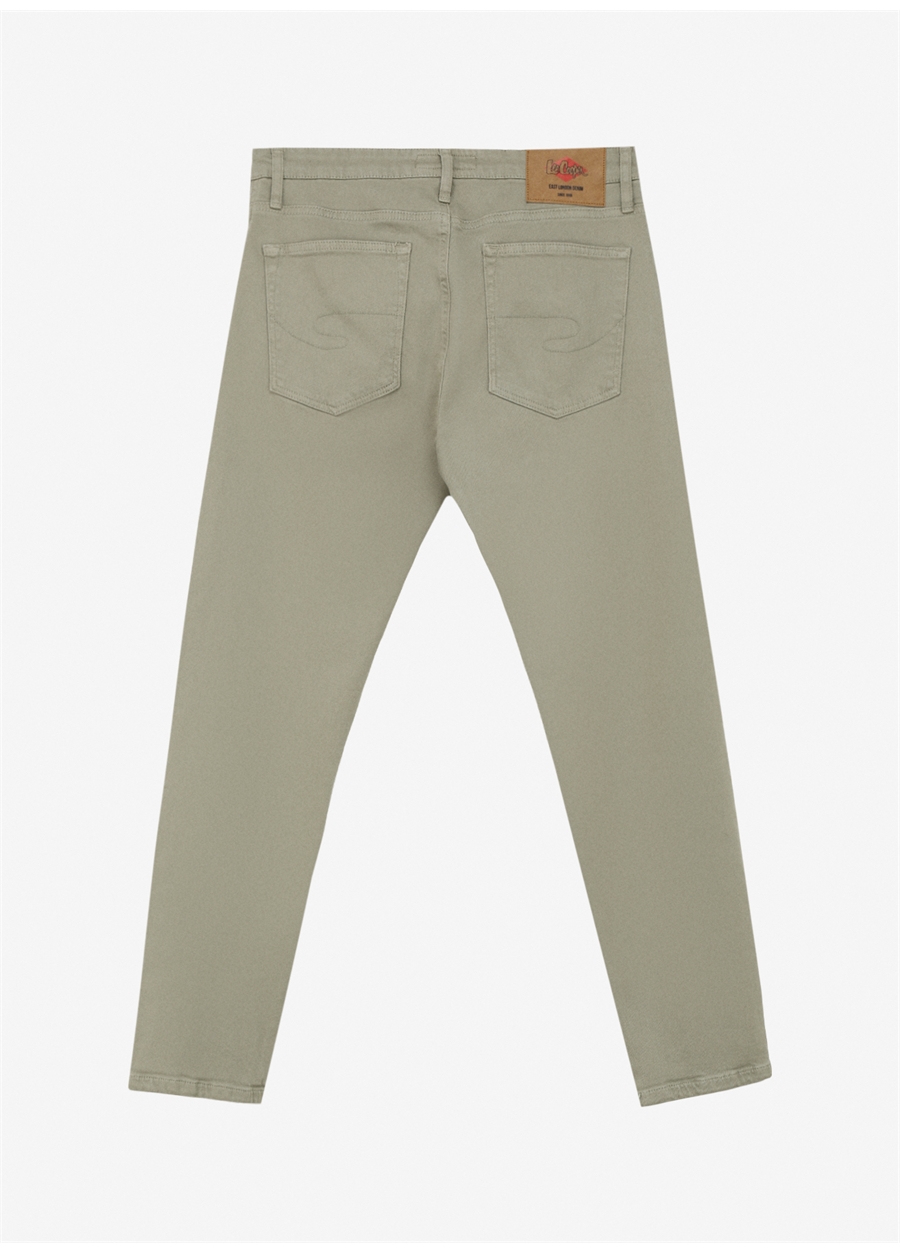 Lee Cooper Normal Bel Slim Fit Haki Erkek Chino Pantolon 242 LCM 221009 LONCE A. HAKİ_1