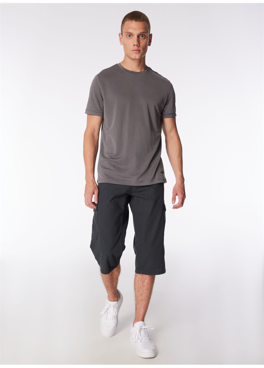 Lee Cooper Standart İndigo Erkek Şort 242 LCM 221015 MAN 1 LONG K. İNDİGO_0