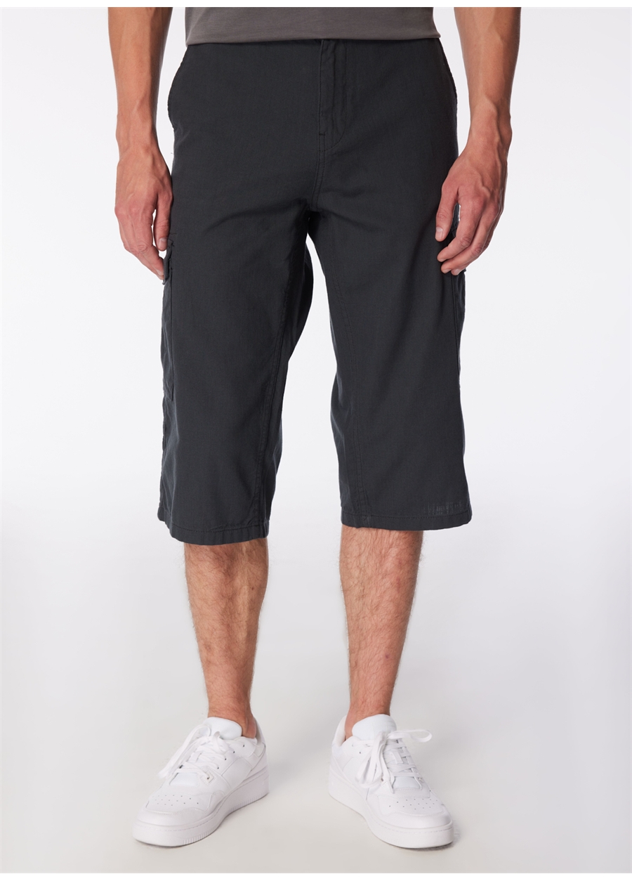 Lee Cooper Standart İndigo Erkek Şort 242 LCM 221015 MAN 1 LONG K. İNDİGO_2