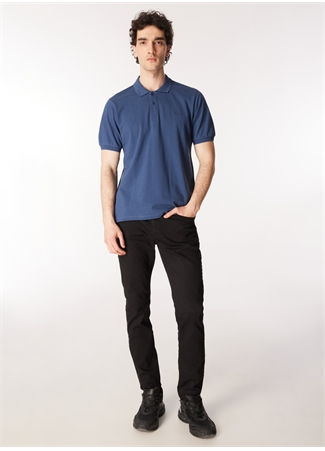 Lee Cooper İndigo Erkek Polo T-Shirt 242 LCM 242025 TWINS İNDİGO_1