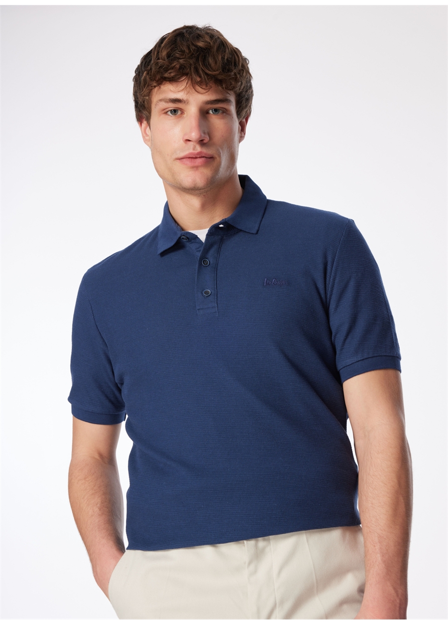 Lee Cooper Lacivert Erkek Polo T-Shirt 242 LCM 242026 TYLEN A.LACİVERT_0