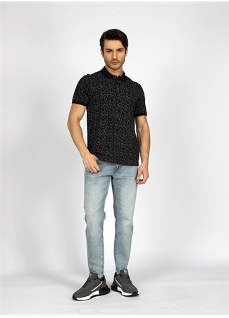 Lee Cooper Siyah Erkek Polo T-Shirt 242 LCM 242035 MULTİ SİYAH