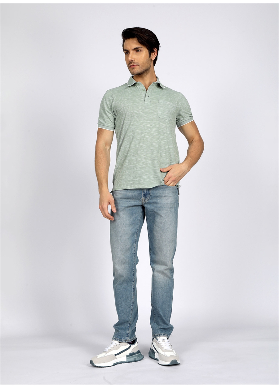 Lee Cooper Yeşil Erkek Polo T-Shirt 242 LCM 242027 NEW JAKE PASTEL YEŞ_0