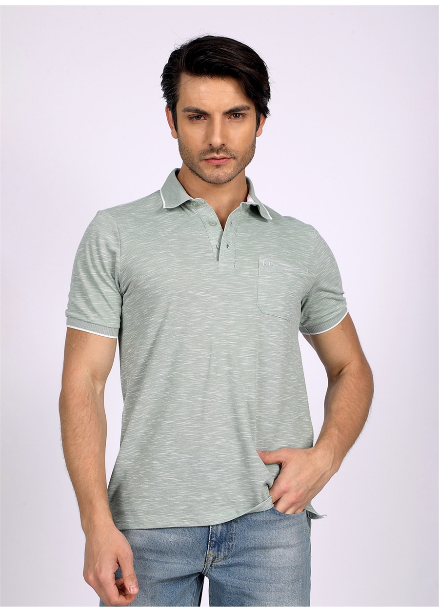 Lee Cooper Yeşil Erkek Polo T-Shirt 242 LCM 242027 NEW JAKE PASTEL YEŞ_1