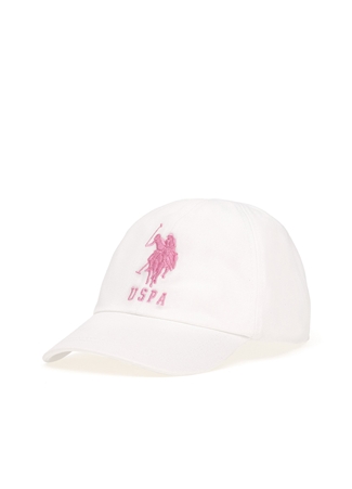 U.S. Polo Assn. Beyaz Kız Çocuk Şapka EDRO-GIRL-IY24_0