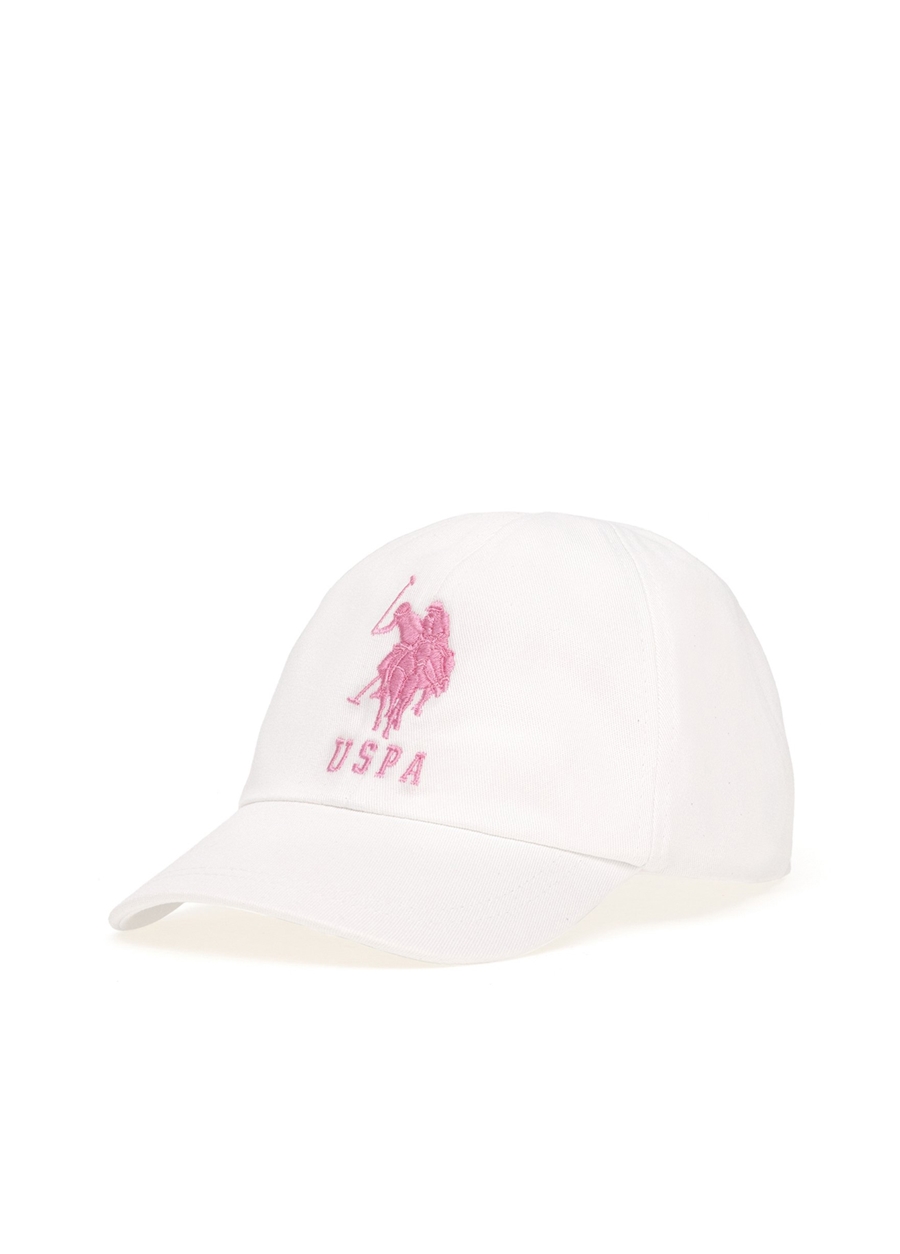 U.S. Polo Assn. Beyaz Kız Çocuk Şapka EDRO-GIRL-IY24_0