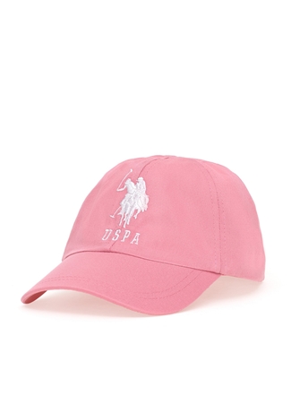 U.S. Polo Assn. Pembe Kız Çocuk Şapka EDRO-GIRL-IY24_0