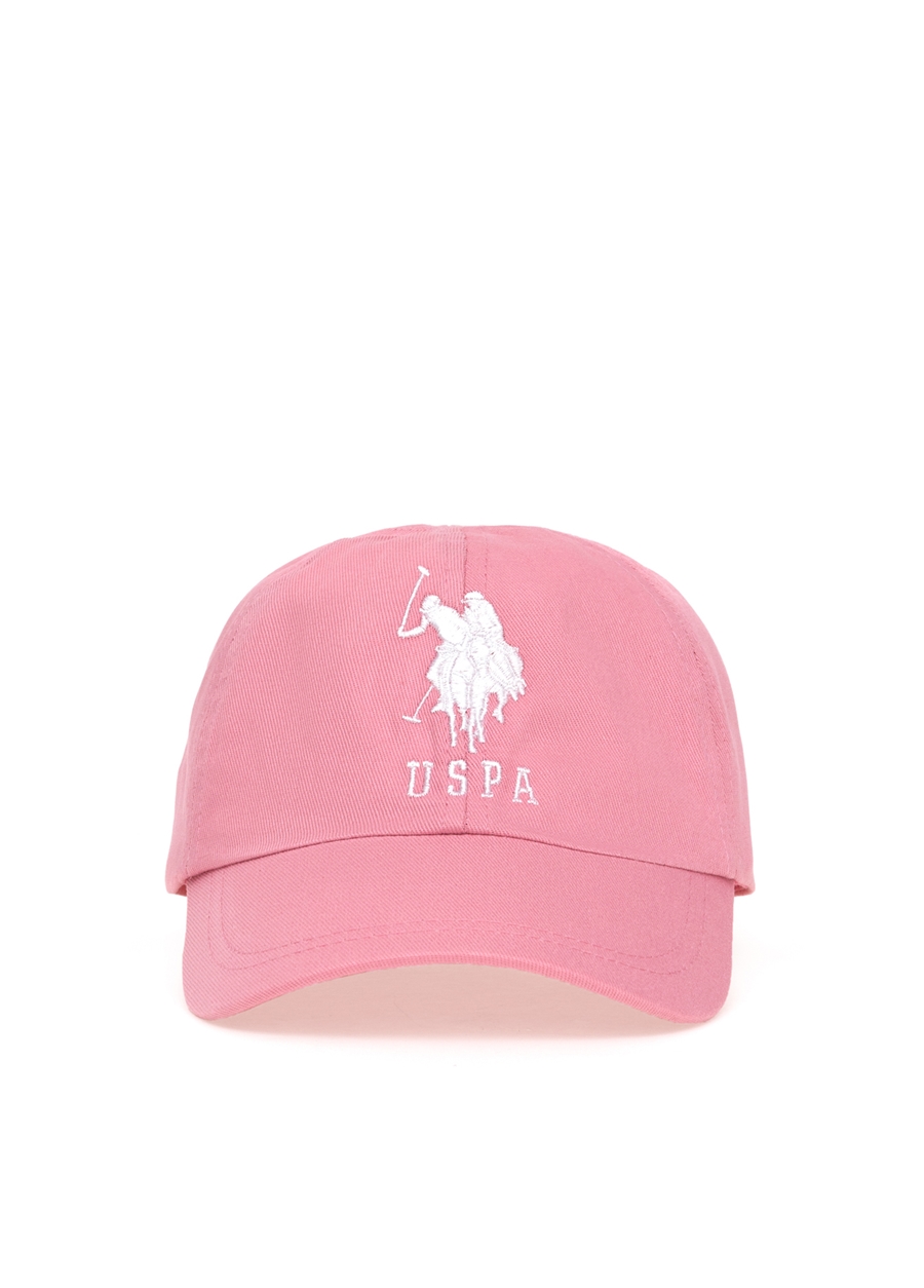 U.S. Polo Assn. Pembe Kız Çocuk Şapka EDRO-GIRL-IY24_1