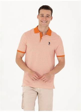 U.S. Polo Assn. Kiremit Erkek Regular Fit Polo T-Shirt AREZ