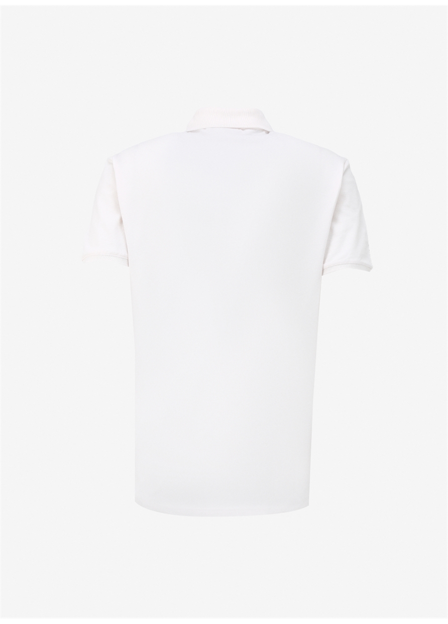 U.S. Polo Assn. Ekru Erkek Regular Fit Polo T-Shirt GANJA_6