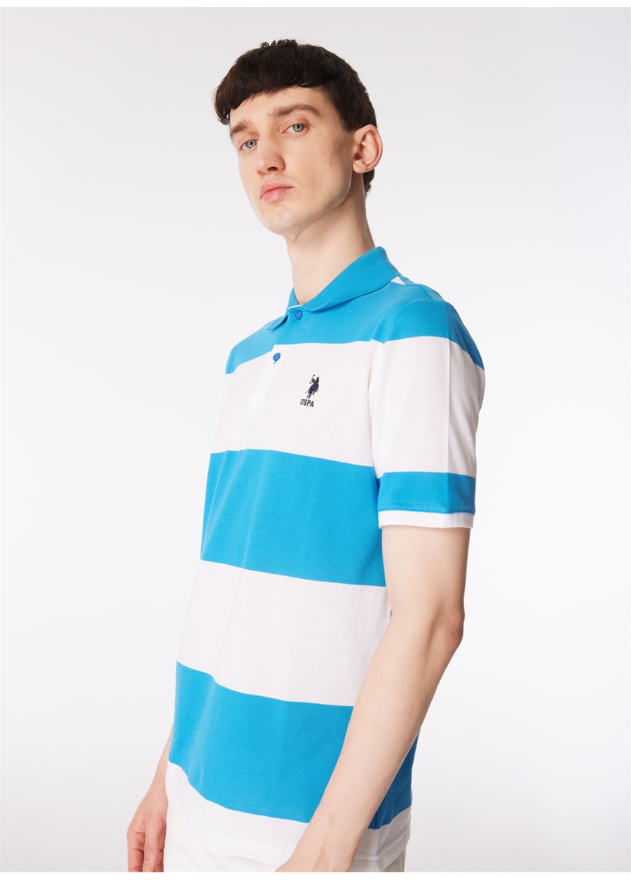 U.S. Polo Assn. Saks Erkek Regular Fit Polo T-Shirt GIMLE_0