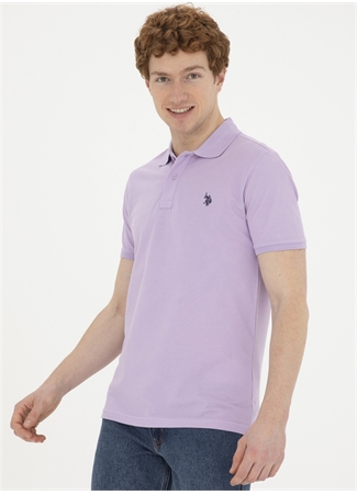 U.S. Polo Assn. Lila Erkek Slim Fit T-Shirt GTP04IY024_0